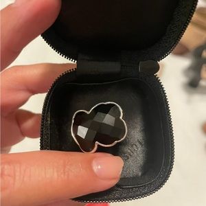 Tous Onyx Ring Oversized Size 7
